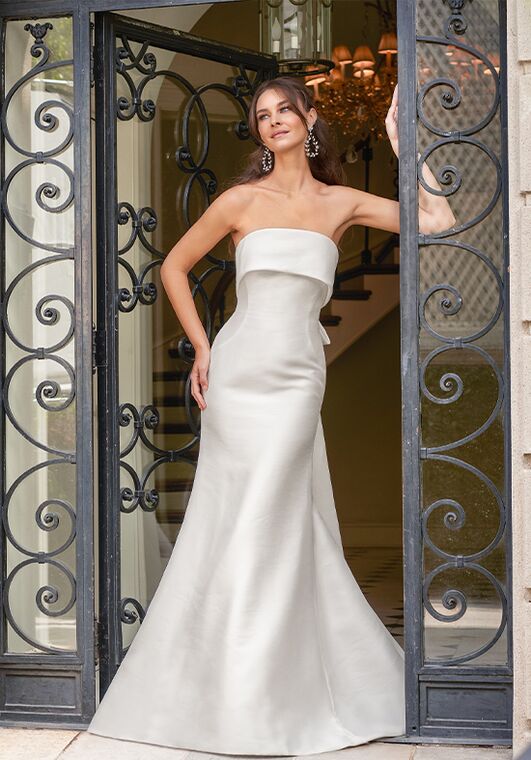 Jasmine Couture SABRINA Fit-and-Flare Wedding Dress - 3