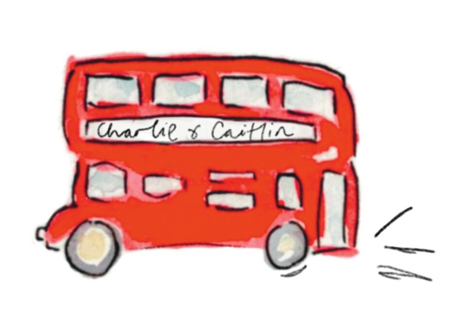Picture of Wedding bus to and from the Church