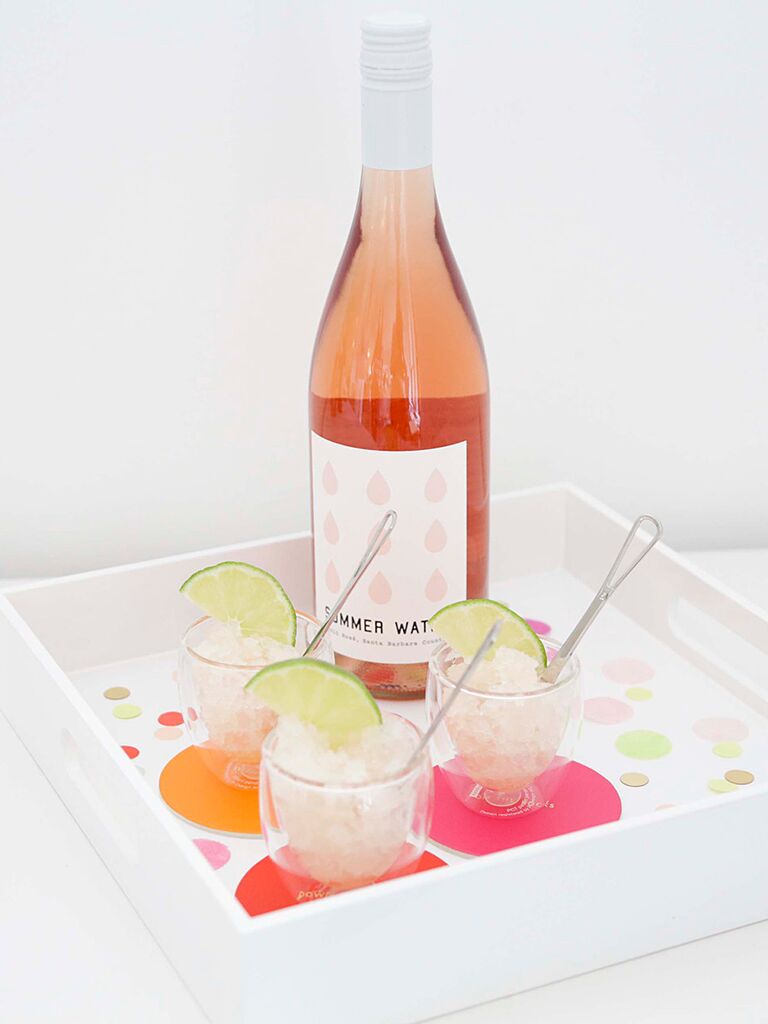 Easy recipe for rosé granita