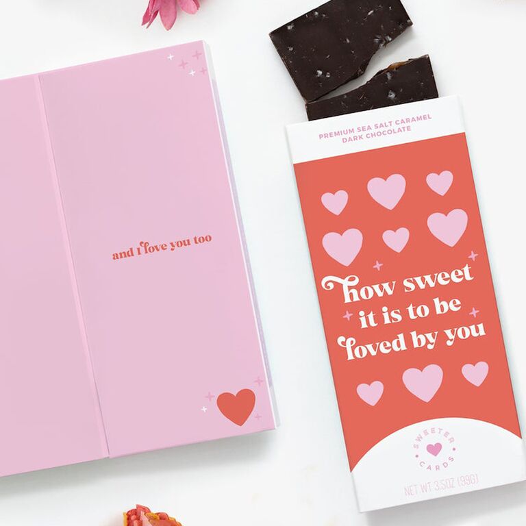 Sweeter Cards How Sweet It Is To Be Loved By You anniversary gift for girlfriend