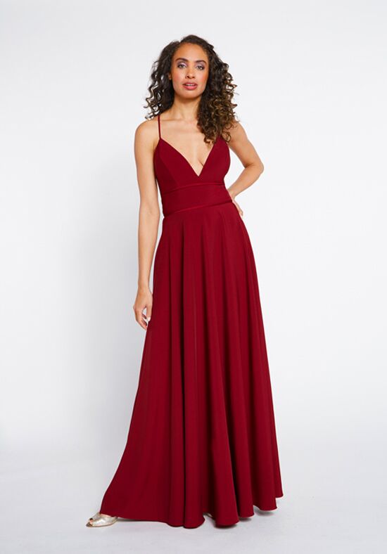 Bari Jay Bridesmaids 2264 V-Neck Bridesmaid Dress - 1