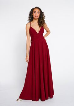 Bari Jay Bridesmaids 2264 V-Neck Bridesmaid Dress