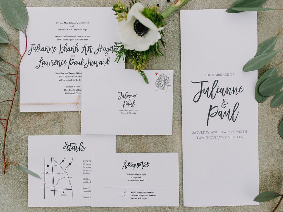 20 Unique Wedding Invitations That'll Stand Out In The Mail