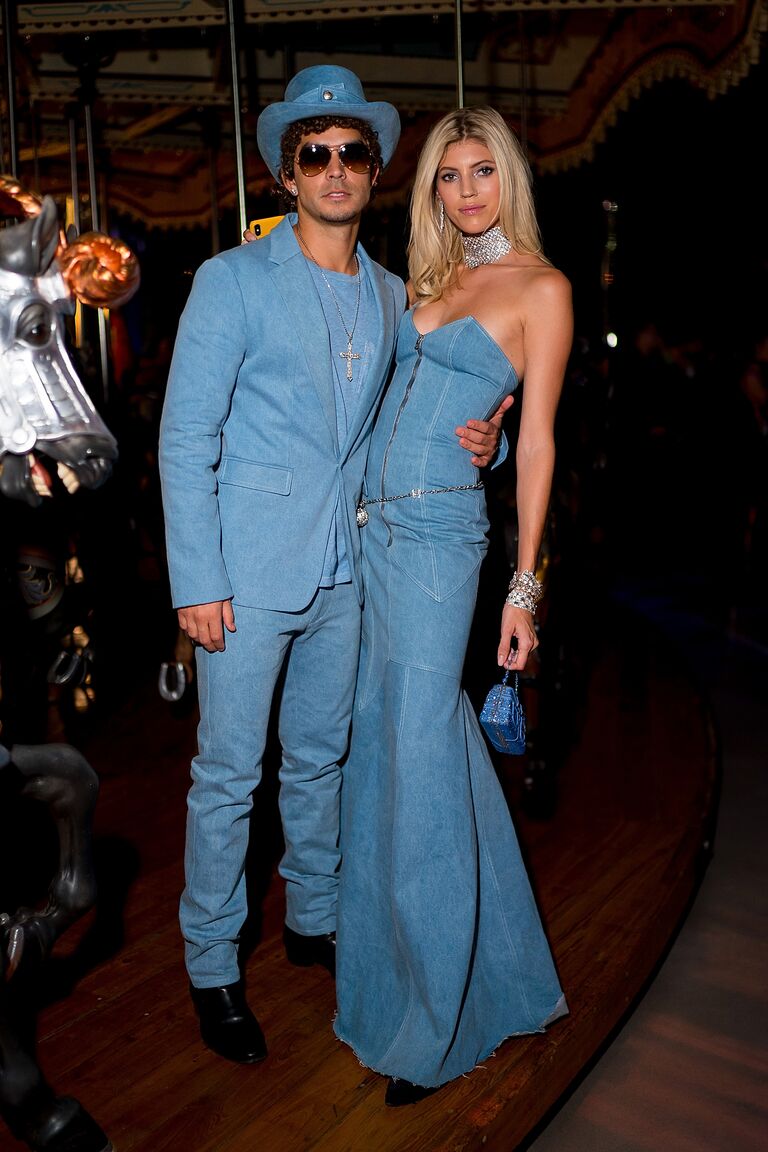 Devon Windsor and Jonathan Barbara as 2000s Britney Spears and Justin Timberlake
