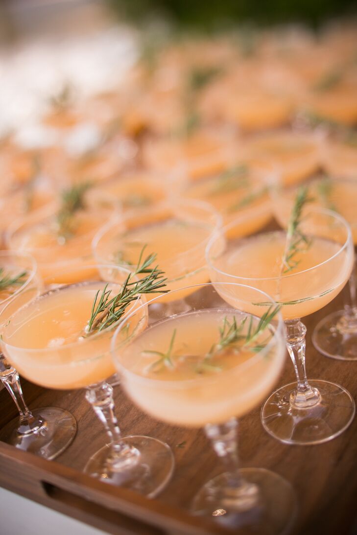 Preceremony Prosecco Cocktails