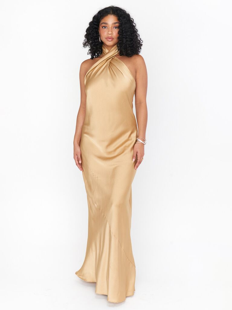 Gold Bridesmaid Dresses to Make Your ...