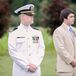 Josh in Military Uniform, Wedding Ceremony