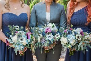 Bouquets for Wedding at Summerour Studio in Atlanta, Georgia