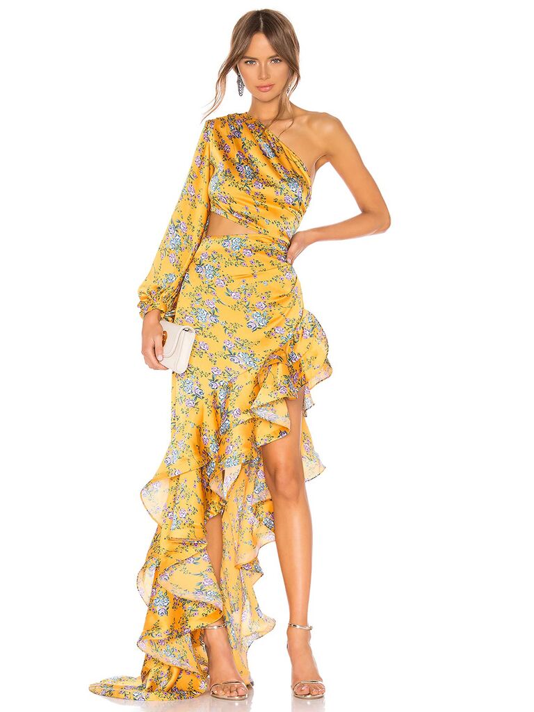 One-Shoulder Wedding Guest Dresses to Wear This Wedding Season