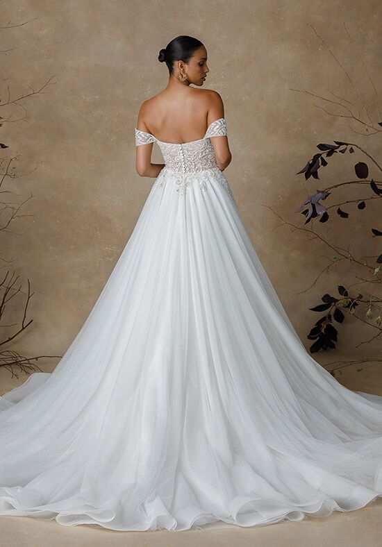 Justin Alexander Gladys A-Line Wedding Dress - 1