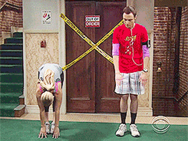 big bang theory yoga
