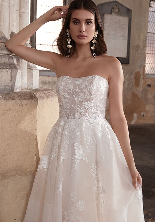 Adore by Justin Alexander Sabine A-Line Wedding Dress - 3