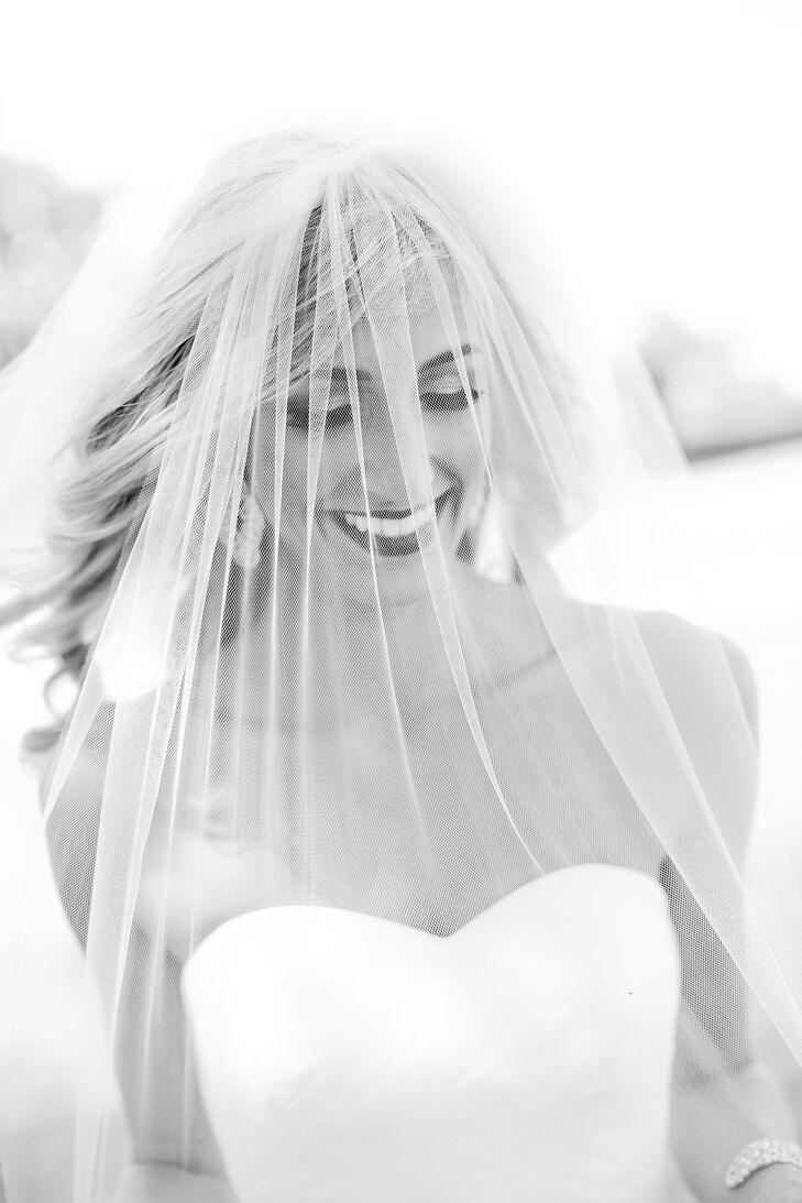 Glamorous, Elegant Bridal Look