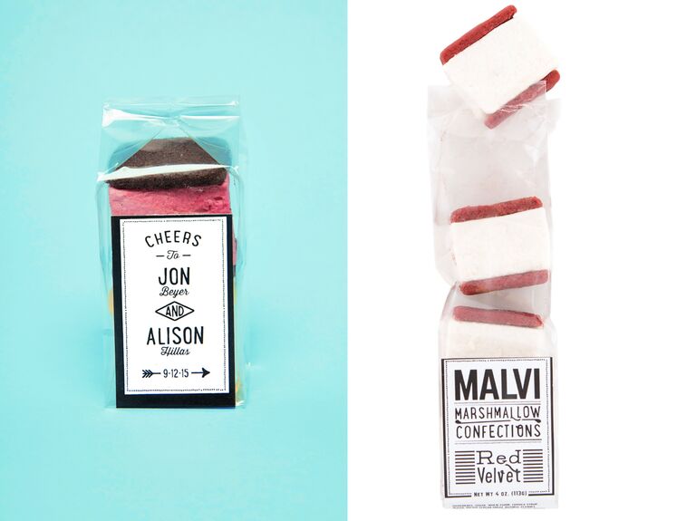 Malvi Marshmallow wedding favors