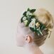 White and Yellow Rose Flower Crown