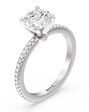 With Clarity Elegant Princess, Cushion, Emerald, Radiant, Round, Oval Cut Engagement Ring - thumbnail - 2