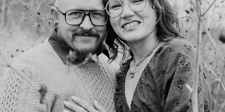 Courtney & Andrew Home Page Banner