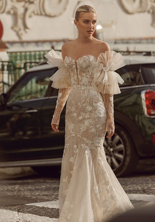 Amalfi Passion collection by Ricca Sposa Giovanna 24-024 Fit-and-Flare Wedding Dress - 3