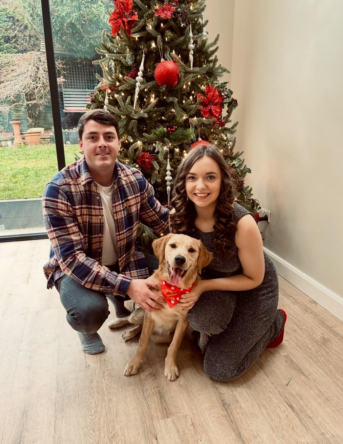 Winston's first Christmas 