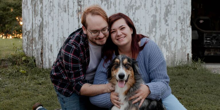 Emily & Jordan Home Page Banner