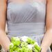 Green and White Bridesmaid Bouquet