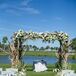 Driftwood and Hydrangea Wedding Arch