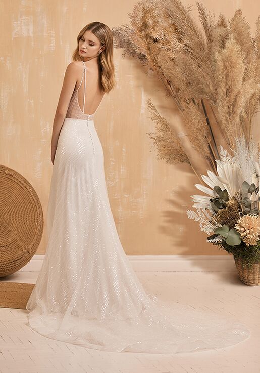 Simply Val Stefani Opal Mermaid Wedding Dress - 3
