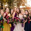 This Couple Included Hot Sauce Favors in Their Jewel Tone Wedding at Toledo Country Club in Ohio