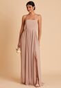 Birdy Grey August Convertible Dress in Chiffon Taupe Bridesmaid Dress - thumbnail - 6