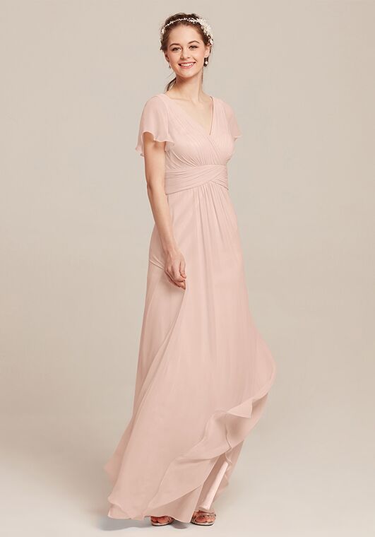 AW Bridal AW Griffin Dress V-Neck Bridesmaid Dress - 4