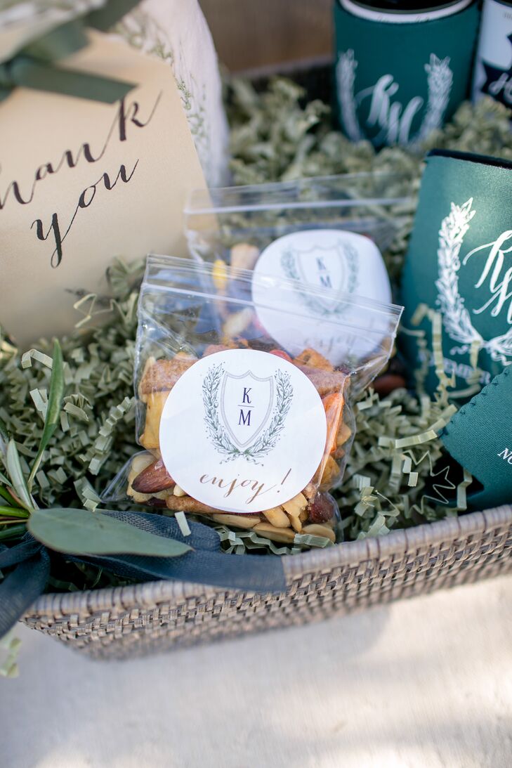 Monogrammed Snack Bags