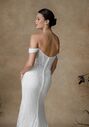 Justin Alexander Glenetta Fit-and-Flare Wedding Dress - thumbnail - 4