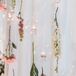 Hanging Flower Garlands and Orb Votives