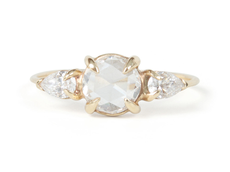 Catbird Serena the Swan engagement ring