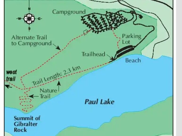 Picture of Hiking at Paul Lake