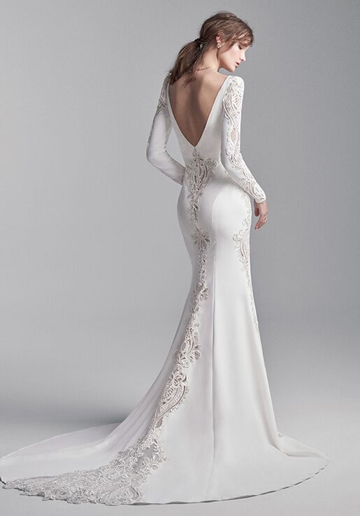 Sottero and Midgley ABBOTT Sheath Wedding Dress - 4