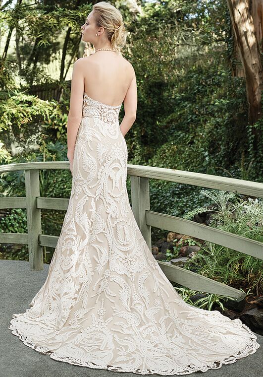 Casablanca Bridal 2265 Zinnia Sheath Wedding Dress - 3