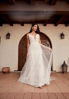 Beloved by Casablanca Bridal BL436 Sheath Wedding Dress