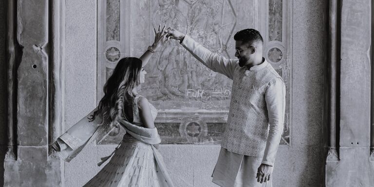 Vidhi & Mohit Home Page Banner