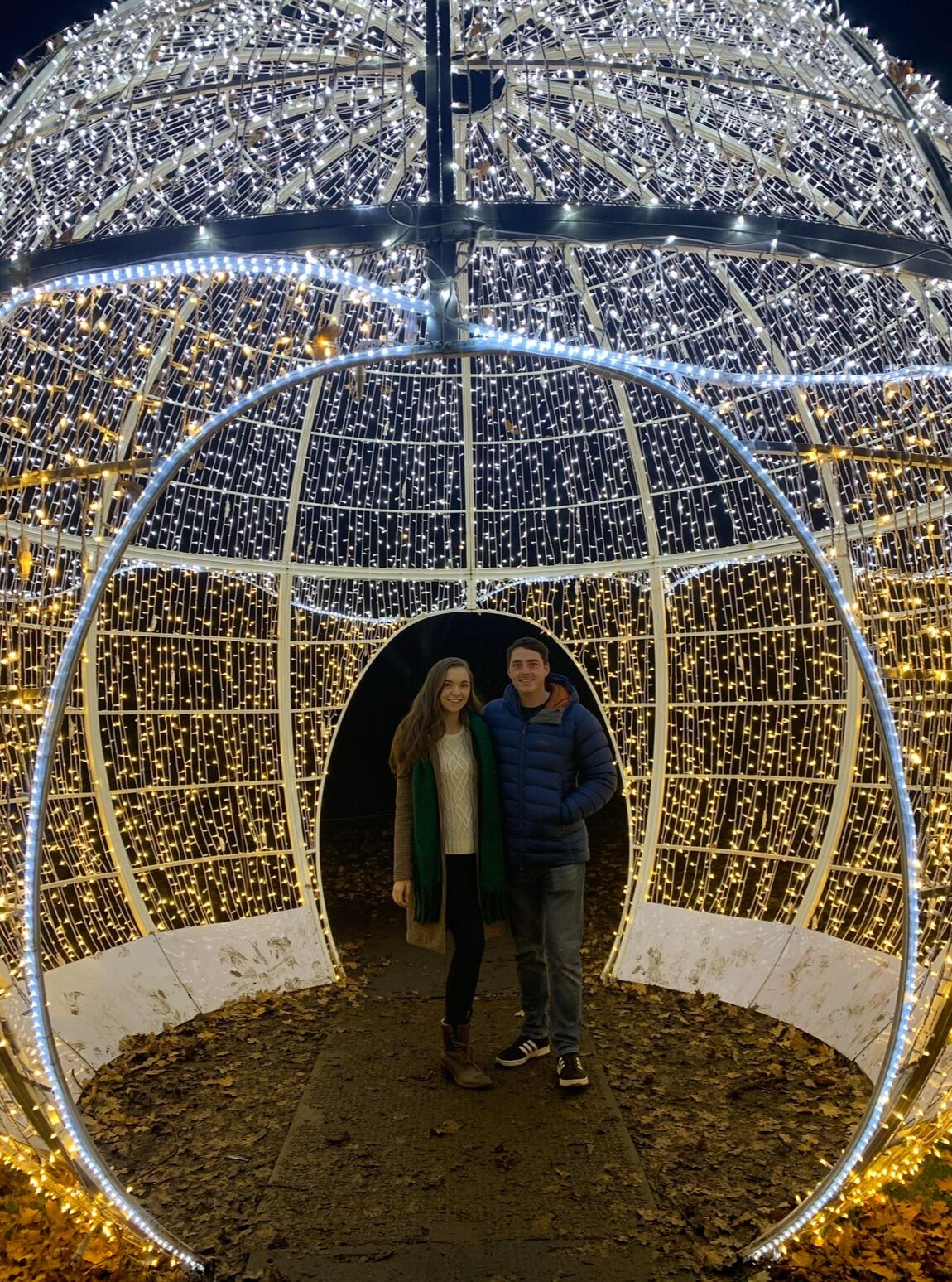 First Christmas in Delapre Abbey
