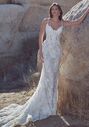 Calla Blanche 126122 Ismerie Sheath Wedding Dress - thumbnail - 6