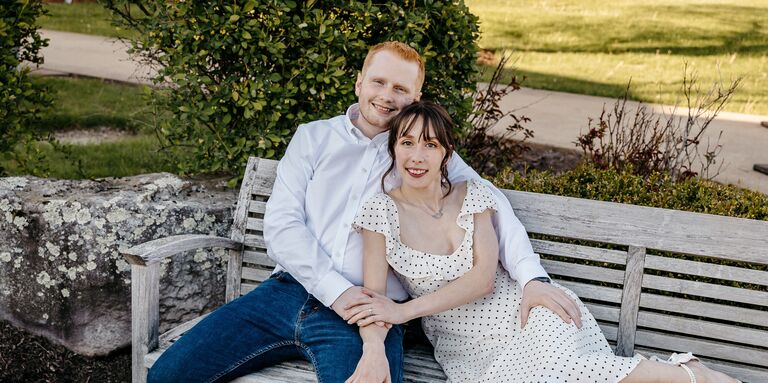 Marie & Brandon Home Page Banner