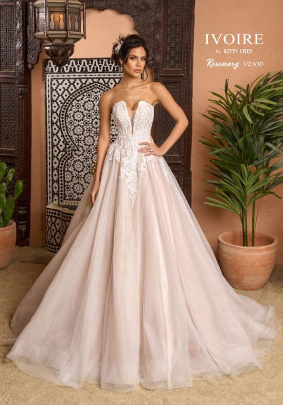 IVOIRE by KITTY CHEN ROSEMARY, V2300 Ball Gown Wedding Dress - 1