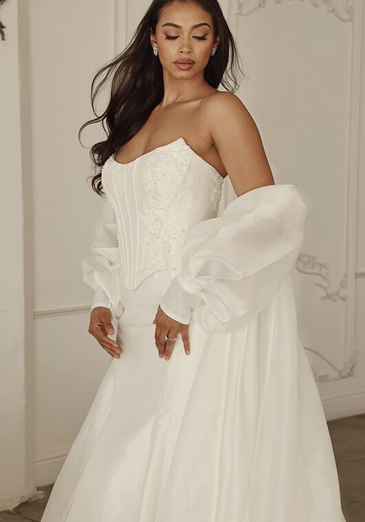 Martina Liana ML1902 Fit-and-Flare Wedding Dress - 7