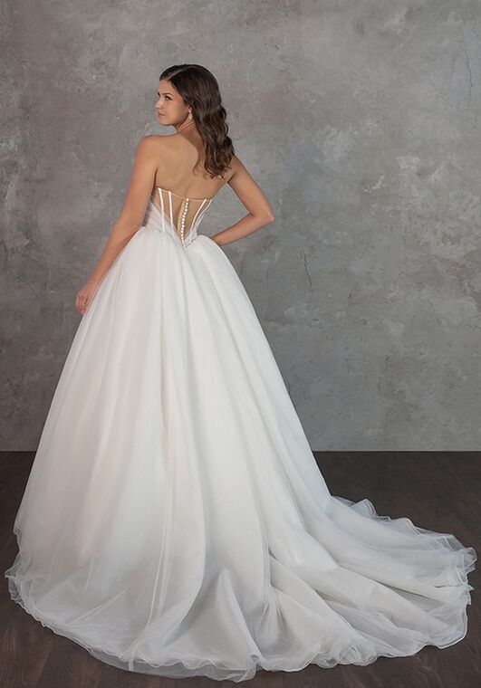 Essense of Australia D4322 Ball Gown Wedding Dress - 7