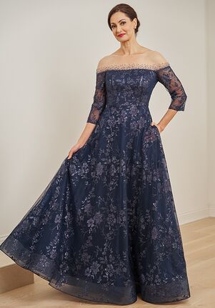 Jade Couture Mother of the Bride by Jasmine K248074U Blue Mother Of The Bride Dress