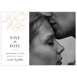 Exotic Save the Date Card by Vera Wang