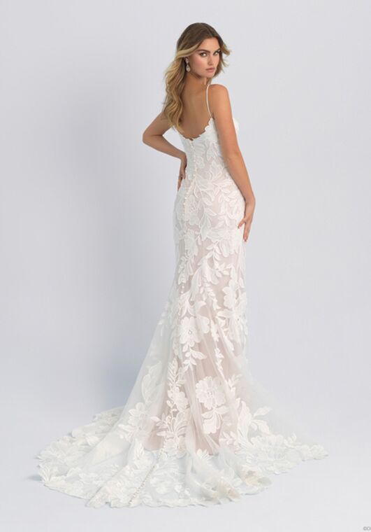 Disney Fairy Tale Weddings Rapunzel - DP406 Sheath Wedding Dress - 4