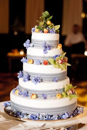 Fruit-decorated Cake