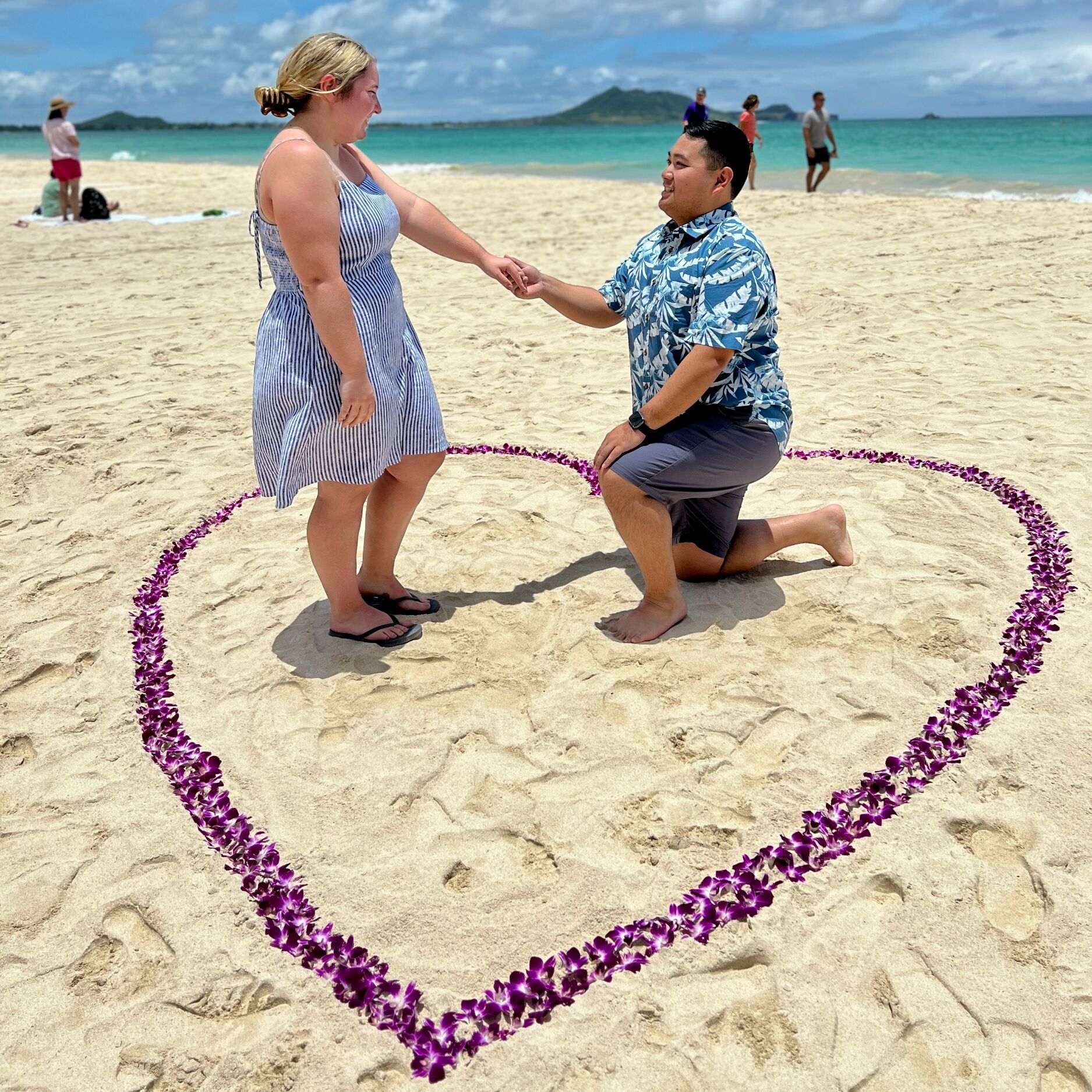 Picture of 💍 The Proposal: Sandy Knees & Happy Tears